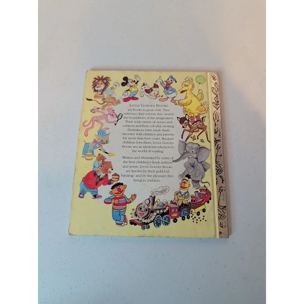 Vintage Little Golden Book Snow White And The Seven Dwarfs 1948 Printing!